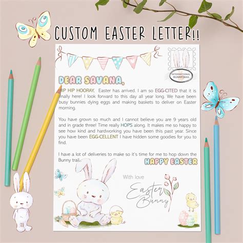 new easter bunny letters for 2023